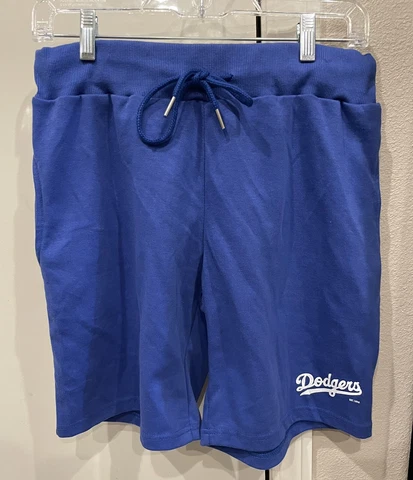 Los Angeles Dodgers Shorts Drawstring Blue Ebenezer Small Cover
