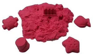 2 lb Refill Red Space sand / Moon Crazy Magic Sand Mold-N-Play Kids Fun - Picture 1 of 4