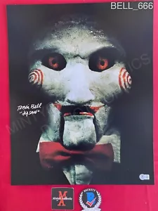 Puzzle Tobin Bell seghetto autografato firmato 16x20 foto Beckett COA horror - Foto 1 di 9