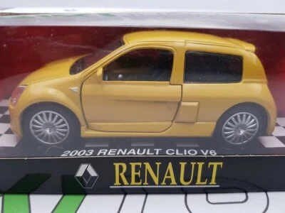 Renault Clio V6 2003 New Ray 1/32 Con Scatola - Immagine 1 di 2