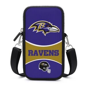 Baltimore Ravens Mobile Phone Package Portable Shoulder Bag Travel Phone Bag