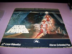 Star Wars ORIGINAL 1977 Laserdisc STEREO EXTENDED PLAY