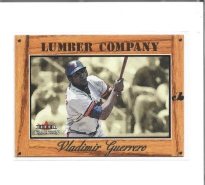 2003 Fleer Tradition Lumber Company #20 Vladimir Guerrero NMMT - Image 1 of 2