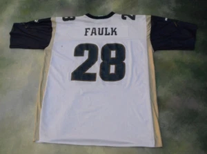 Vintage Puma NFL Los Angeles Rams Mashall Faulk #28 Jersey Size 2XL. - Picture 1 of 3