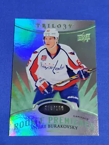 2014-15 UD Trilogy Andre Burakovsky /199 Lvl1 Radiant GREEN Rookie Premieres 112 - Picture 1 of 2