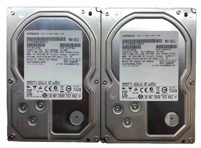 LOT OF 2 | HGST Ultrastar 3TB | 7.2K 64MB SATA-III 3.5" HDD | HUA723030ALA640 - Image 1 of 4