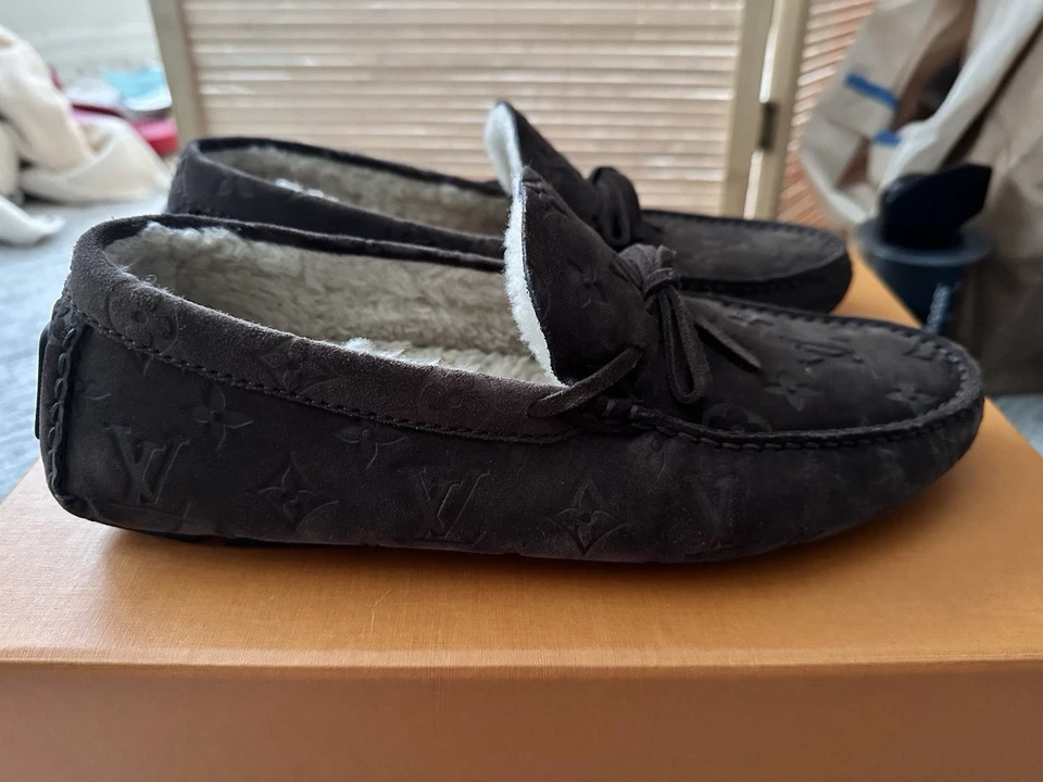 Louis Vuitton Driver Mocasín Esquí Hombre 9.0 EE. UU. - 8.0 UK Foto 1 de 4