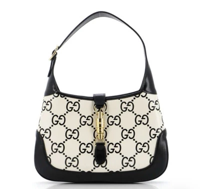 Gucci Jackie 1961 Hobo GG Embossed Leather Small - Image 1 of 4