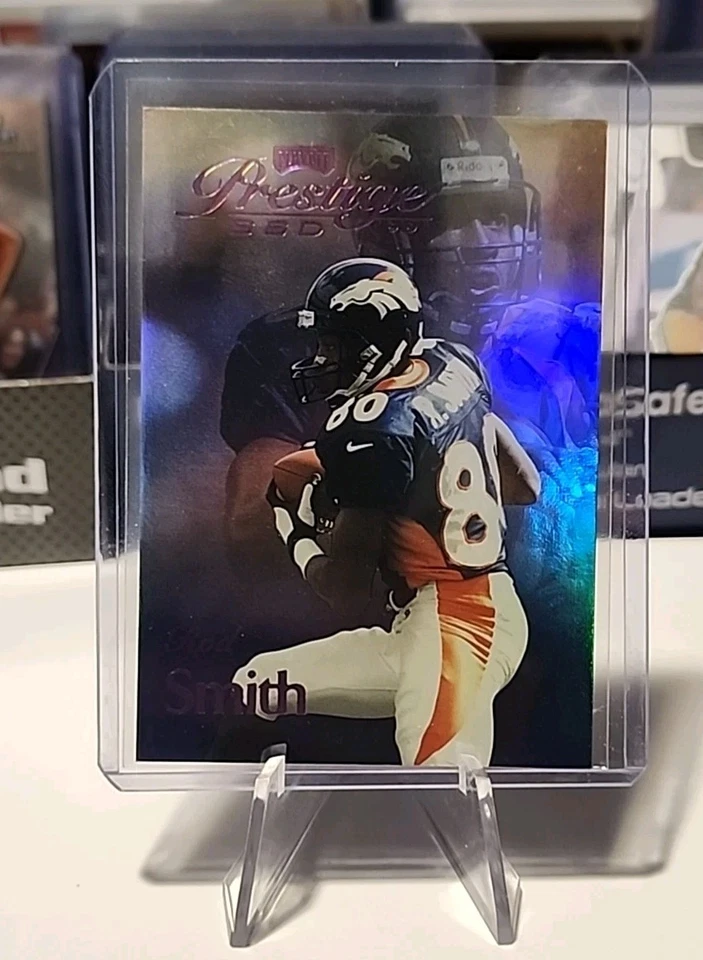 1999 Playoff Prestige SSD Spectrum Purple Football Card #40 Rod Smith /500 - Image 1 of 2