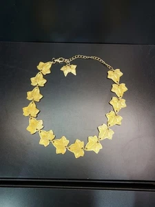 Gold Tone Philippe Ferrandis Leaf Belt - Picture 1 of 4