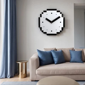 Wall Clock Ornament Fashion Silent Modern Versatile Creative Unique Wall Art for - Picture 1 of 7