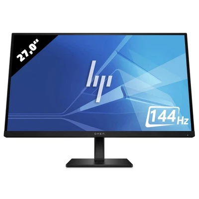 HP Omen 27k Gaming Monitor 27 Zoll 3840x2160 UHD IPS 1ms Schwarz Bildschirm - Bild 1 von 4