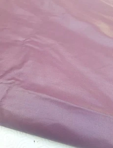 Purple glazed cotton furnishing fabric - 9m x 130cm perfect condition - Picture 1 of 4
