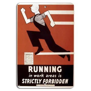 Safety First: Kein Laufen in Arbeitsbereichen! - Bild 1 von 1