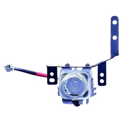 Luz antiniebla Depo 373-2005L-AQ, izquierda, carcasa cromada, lente transparente, proyector Foto 1 de 4