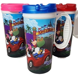 Tazas reutilizables de relleno rápido de los parques de Walt Disney tazas recuerdo Goofy Mickey Donald - Imagen 1 de 6