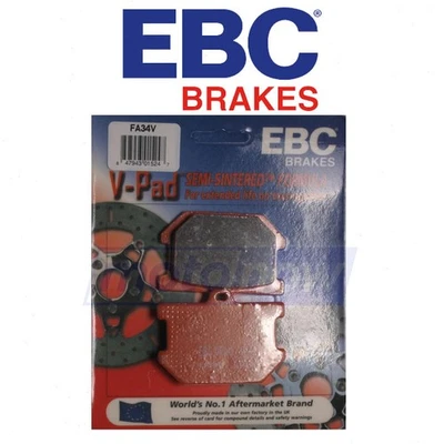 EBC Rear Semi-Sintered V Brake Pads for 1979-1981 Yamaha XS1100S Special - qz - Imagem 1 de 4