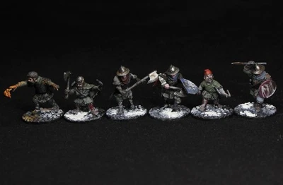 Miniaturas de fantasía pintadas de 28 mm - Banda de guerra Frostgrave (12 modelos) Foto 1 de 3