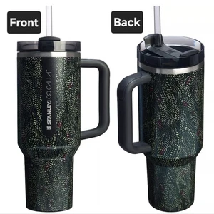 Stanley x Calia 30oz Flowstate Quencher H2.0 Tumbler Black Serpent Brand New - Picture 1 of 11