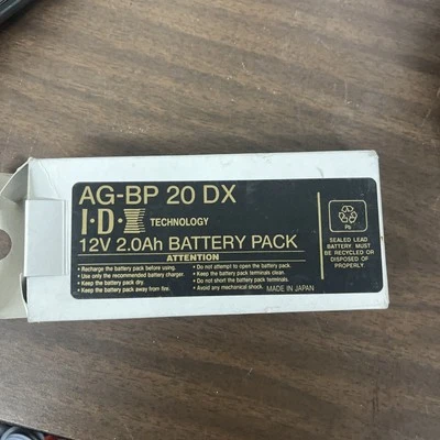 I.D.Technology 12V 2.0Ah Battery Pack AG-BP 20 DX - Image 1 of 3
