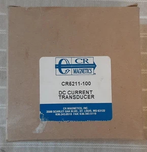 NOS NIB CR Magnetics DC Current Transducer P/N CR5211-100 - Picture 1 of 4