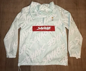 Prime Threads 'SAVAGE' 1/4-zip Windbreaker/Jacket - Adult size Medium - Picture 1 of 6