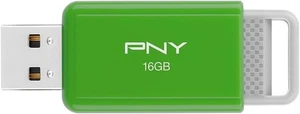 PNY USB 2.0 unità flash 16 GB - (P-FD16GODM-GE) verde - Foto 1 di 1