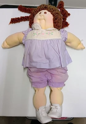 1985 The Little People Cabbage Patch Kid Soft Sculpture Xavier Roberts - Image 1 of 4