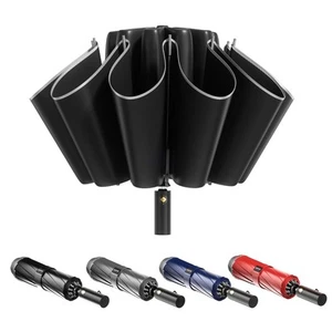 Travel Inverted Umbrella, Windproof Automatic Umbrellas for Rain,48 Inch Larg... - Picture 1 of 7