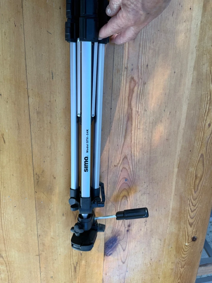 Sima 52-K  STV  Weekender Panorama Aluminum Tripod with Pan/Tilt Head N9 - Image 1 of 4