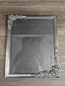 Marco arte floral Weston Gallery peltre rosa 8x10 colgante o soporte libre - Imagen 1 de 5