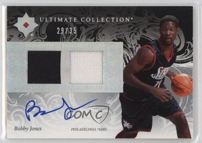 Camiseta debut Ultimate Collection 2006-07/35 Bobby Jones #UD-BJ Rookie Auto RC Foto 1 de 2