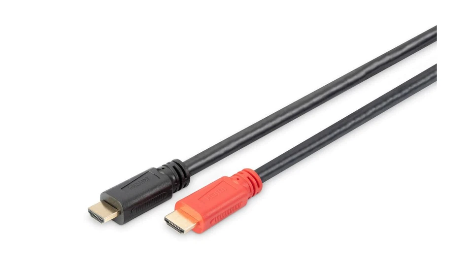HDMI-Kabel mit Highspeed 1.3 GOLD-Verstärker Typ AM/M AK-330105-150-S 15 m - Bild 1 von 1