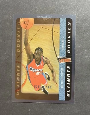 2000-01 Ultimate Victory Ultimate Rookies /1500 Darius Miles #93 Rookie RC - Imagem 1 de 2