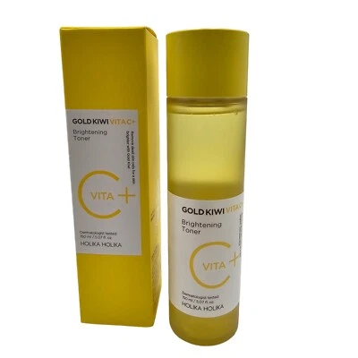 Holika Holika Gold Kiwi Vita C+ Tónico Iluminador 150 ml Belleza Coreana Nuevo Foto 1 de 4