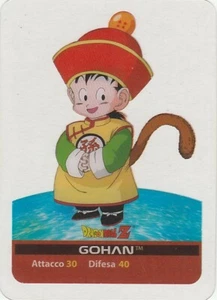 Lamincards Dragon Ball Z Edibas Serie Argento GOHAN N 7 - Imagen 1 de 2