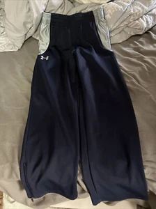 Under armour Blue/Silver Activewear Jogger Drawstring Waist Logo Teens Size L - Picture 1 of 5