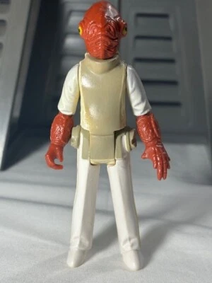 Figura de acción Kenner Star Wars Admiral Ackbar de colección LFL82 Taiwán ROTJ Foto 1 de 4