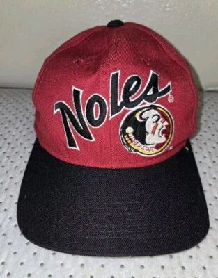 Chapéu ajustável de lã Florida State Seminoles vintage esportes especialidades script 7 3/8 - Imagem 1 de 4