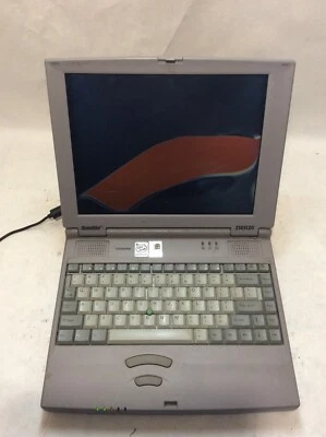 VINTAGE Toshiba Satellite 2505CDS Intel Pentium MMX RUINIERTER BILDSCHIRM -PP - Bild 1 von 4