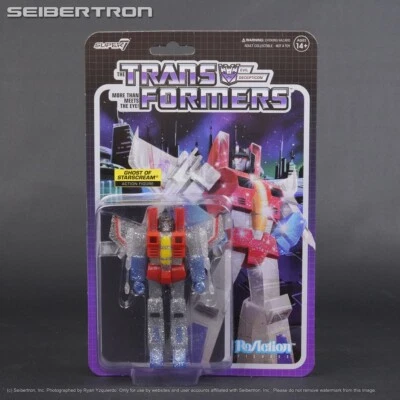 GHOST OF STARSCREAM Transformers Super7 Reaction Retro Figure 2024 New - Image 1 of 4