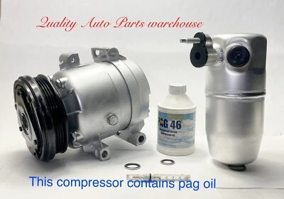 1997-2004 Chevy Corvette  5.7L OEM USA Reman. AC compressor W/ 1 year warranty - Image 1 of 4