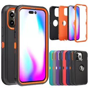 Funda protectora TPU resistente a prueba de golpes para teléfono iPhone 13 12 14 Pro Max 11 XR XS Max - Imagen 1 de 49