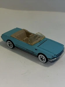 VINTAGE '65 MUSTANG CONVERTIBLE  1983 Hot Wheels...White Wheels!!!! - Picture 1 of 9