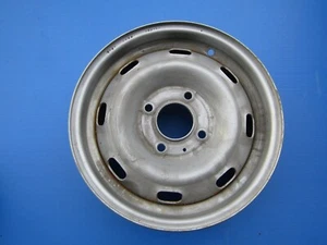 Jante tôle 5.00Bx13CH Dunlop pour Citroën ZX 1.4 1.9D, Peugeot 205 09/82-07/96 2 - Picture 1 of 1