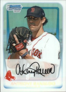 2011 Bowman Chrome Prospects Refractors Card #BCP181 Anthony Ranaudo/500