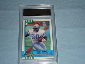 1990 Topps Football Card Barry Sanders # 352 Grade Graded 9 Mint 4098 - Bild 1 von 3
