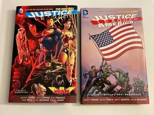 DC Comics Justice League Graphic Novel Lot Trinity War Worlds Most Dangerous - Bild 1 von 10