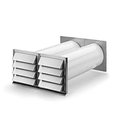 Ab- und Zuluft - Mauerkasten E-KLIMA A/Z 150 / Compair flow (System Ø 150) - Bild 1 von 3