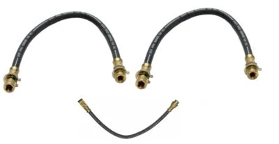 Juego de 3 mangueras de freno International Scout 1971 1972 1973 Hecho en EE. UU. Foto 1 de 4